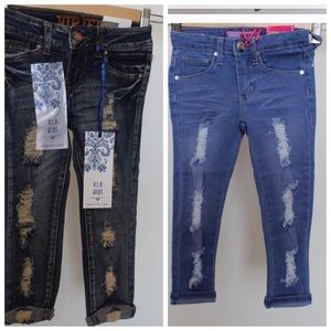 Toddler girl ripped jeans
